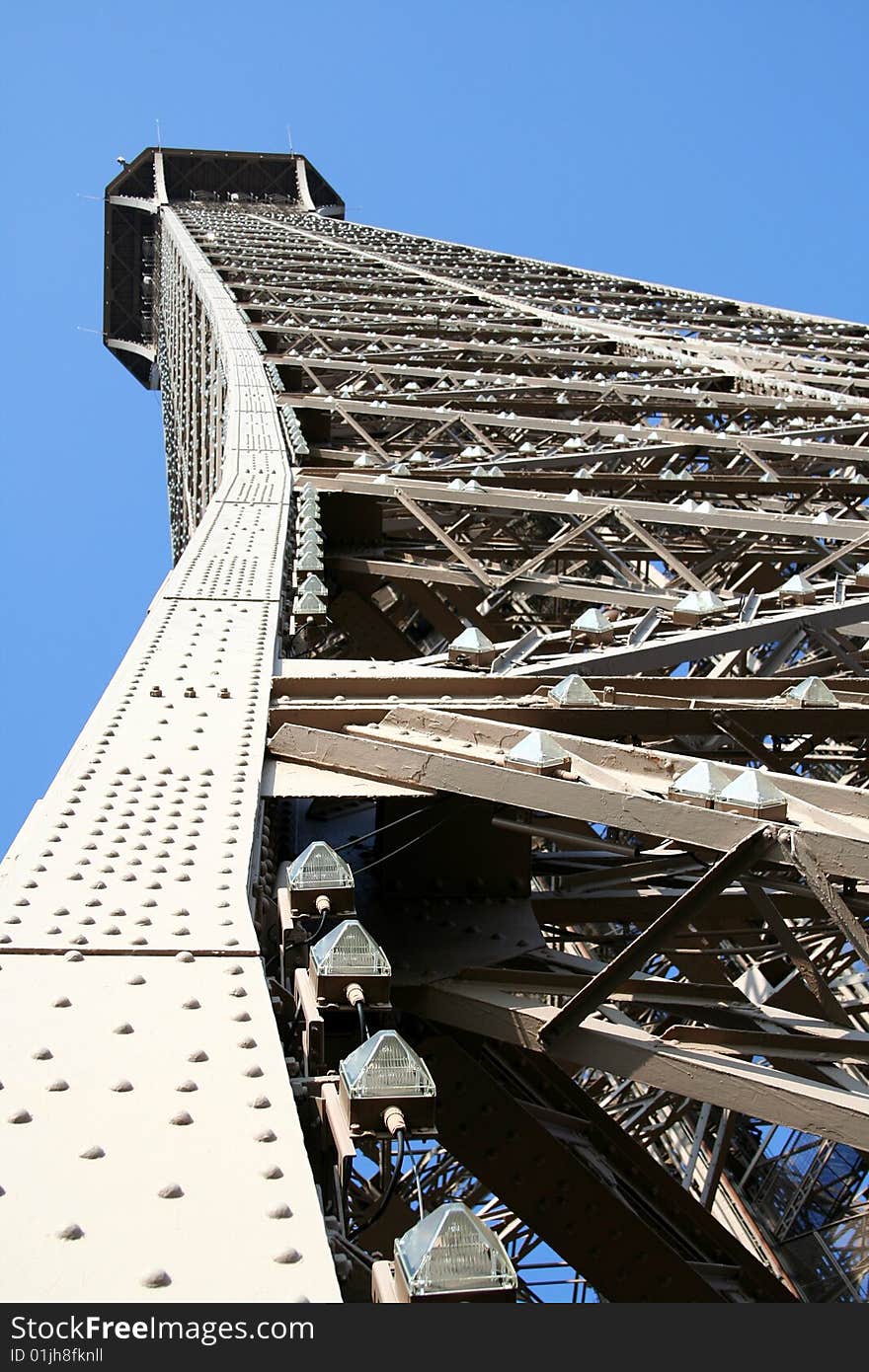 View of Eiffel tower in Paris