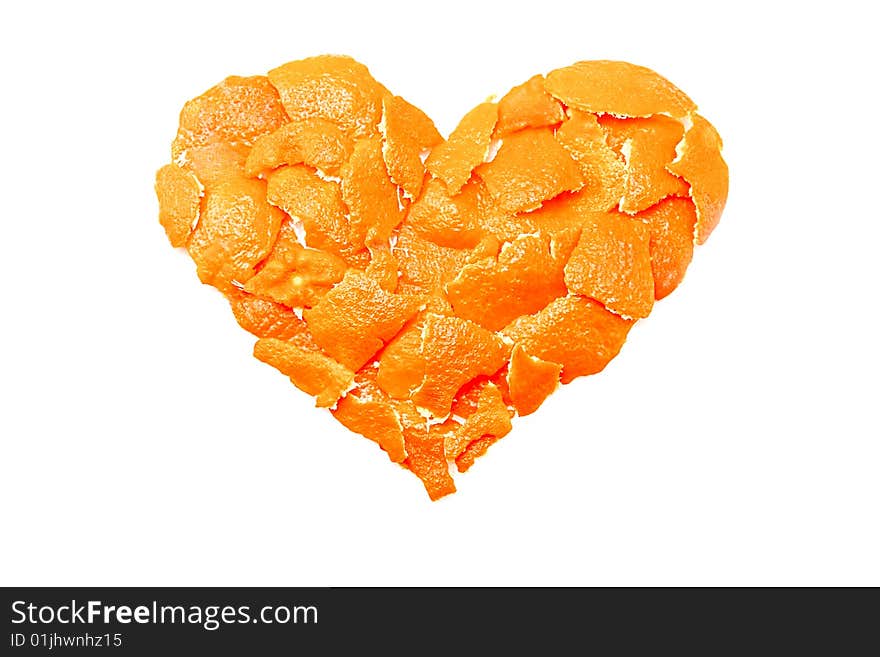 Tangerine heart