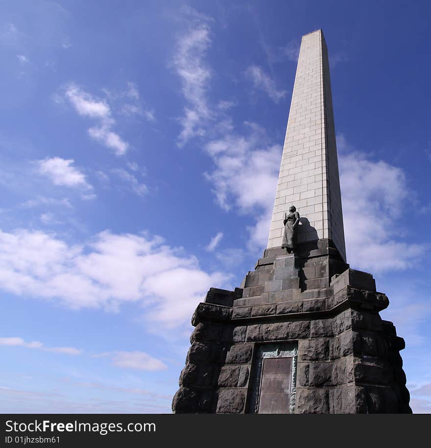 Monument With Sky In The Background