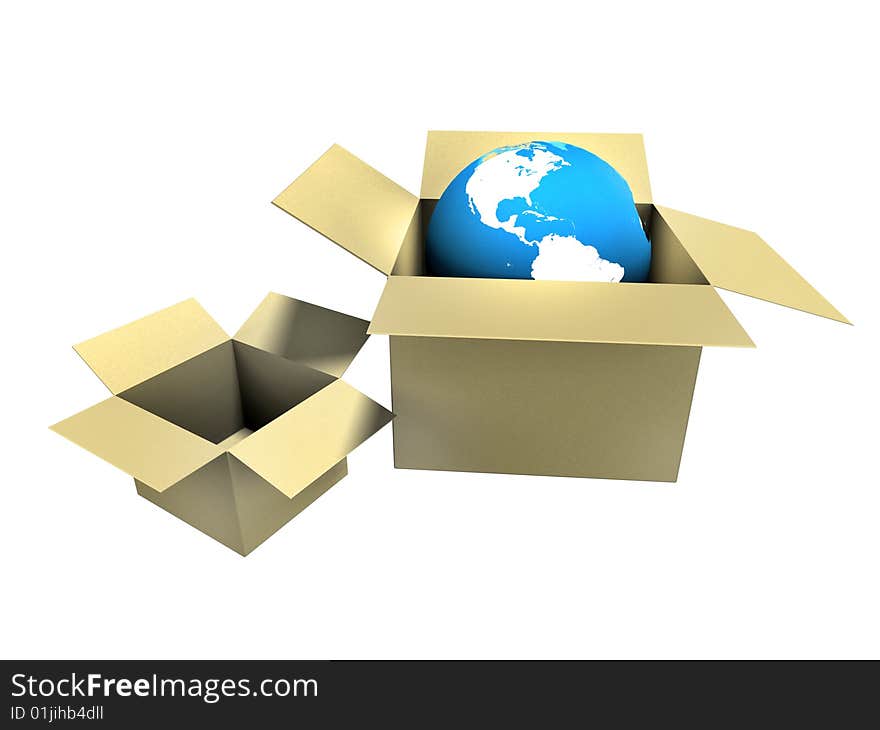 Box and world