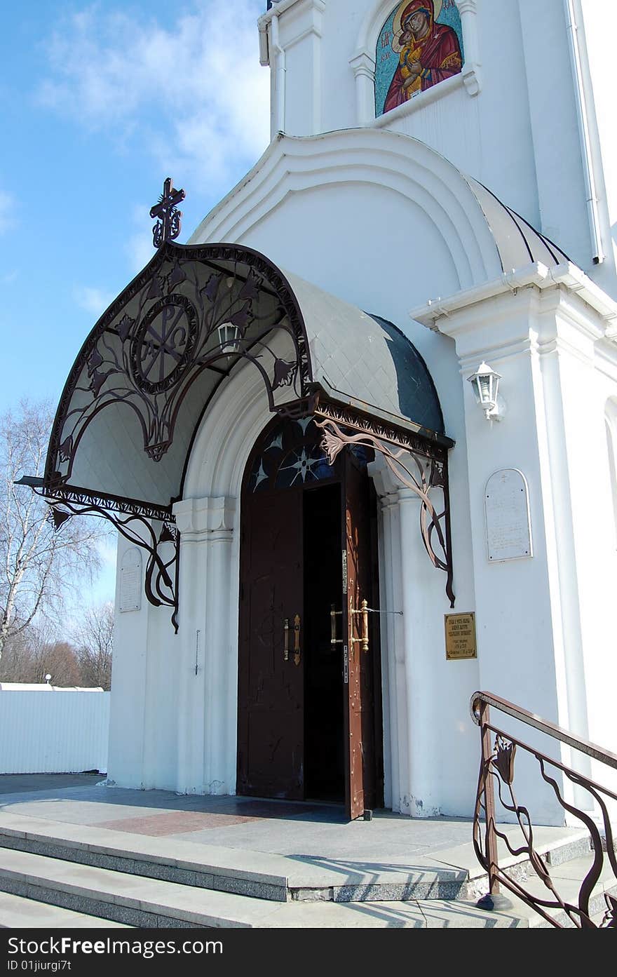 Church door