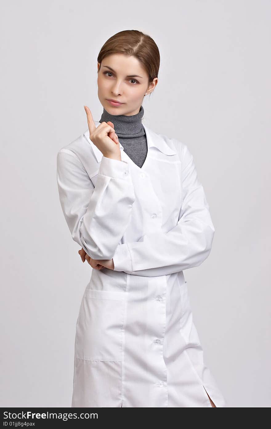 Young beautiful doctor