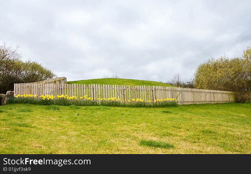 Satellite untouched tomb at Newgrange