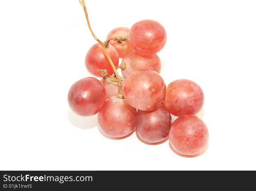 Red grapes