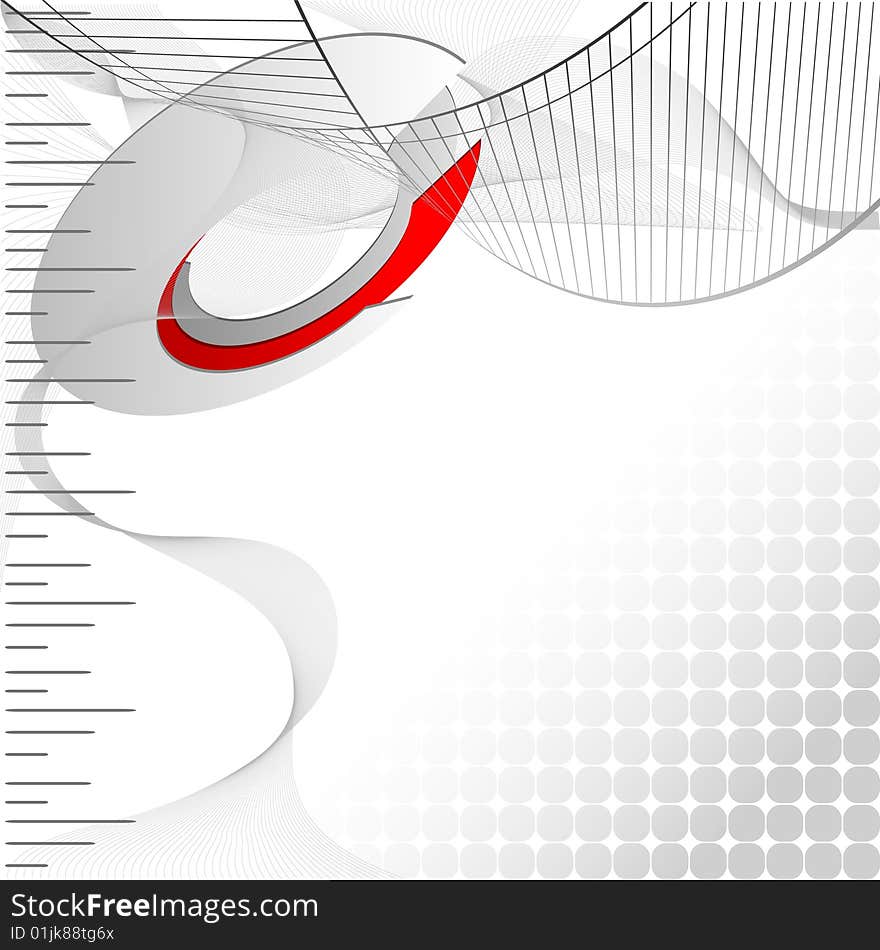 Abstract vector modern backdrop with copy space