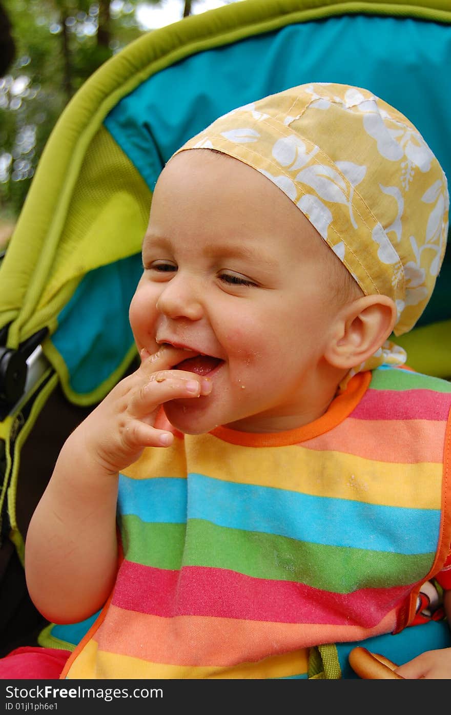 Cute, happy laughing baby boy. Cute, happy laughing baby boy