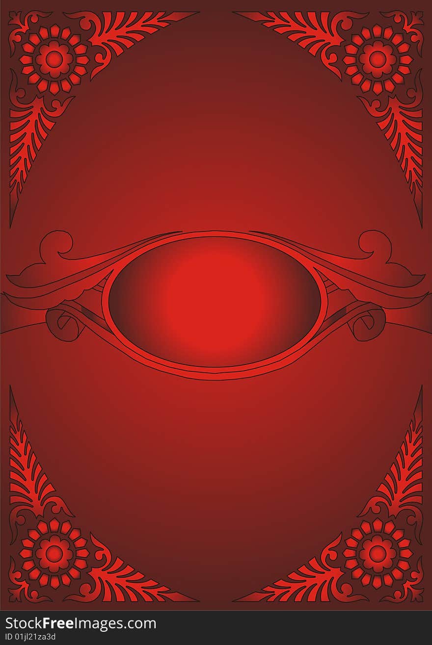 Elegant red background