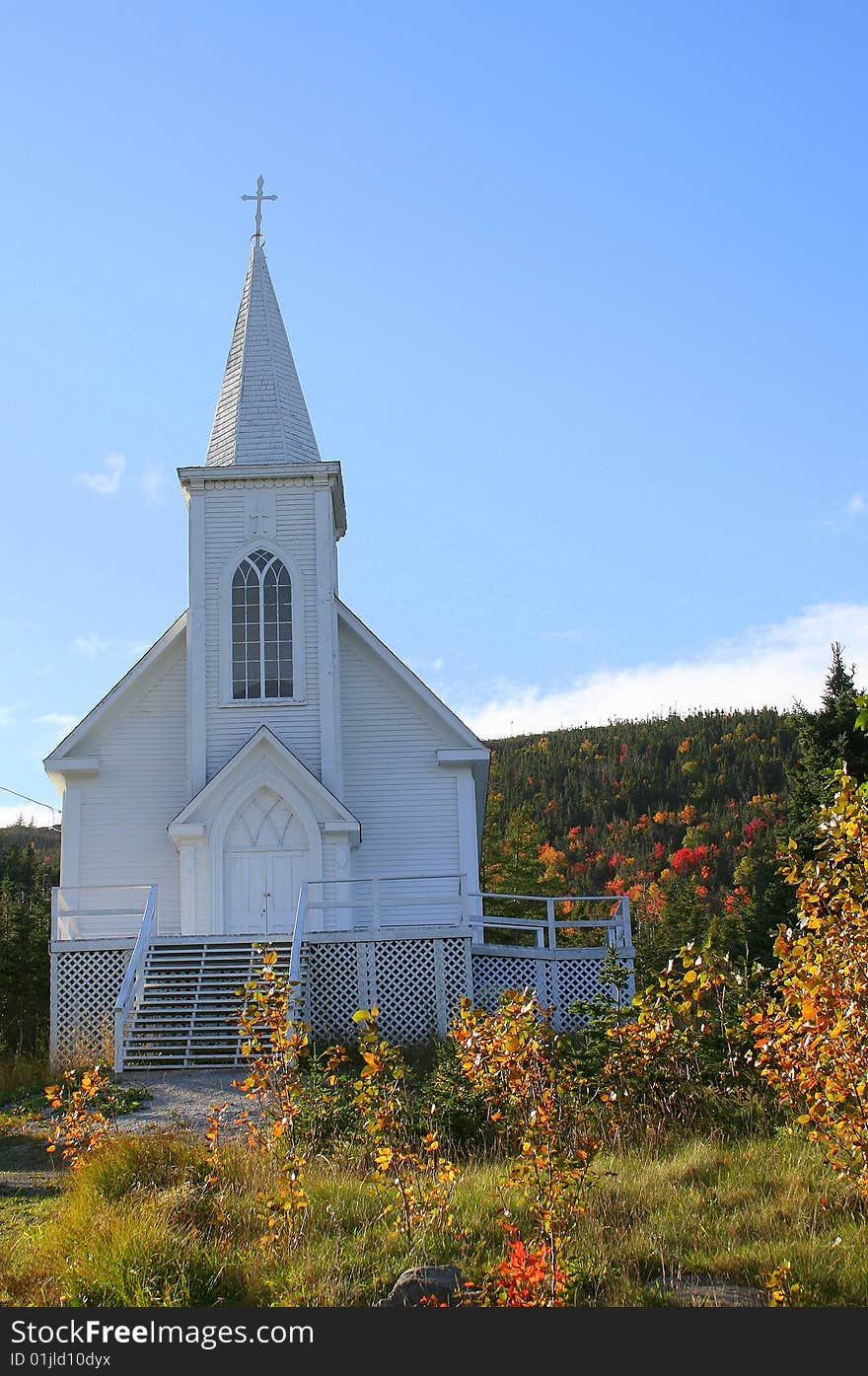 Church in Woody Point