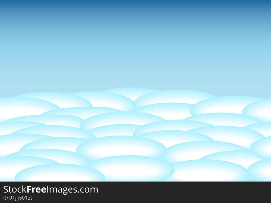 Abstract sky background. Vector illustration.