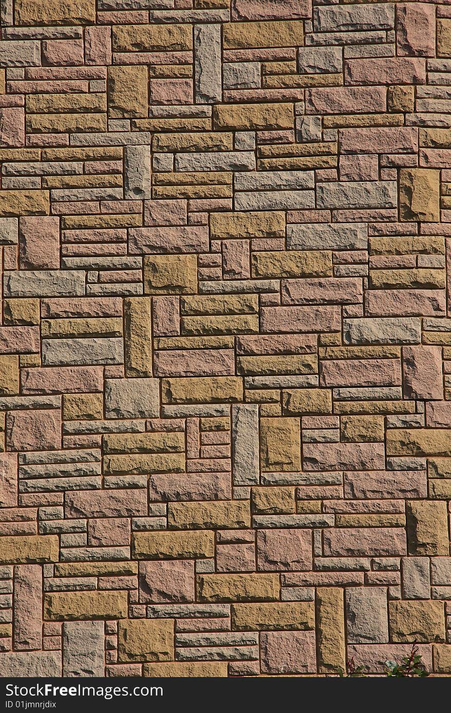 Attractive Stonework In Close Crop