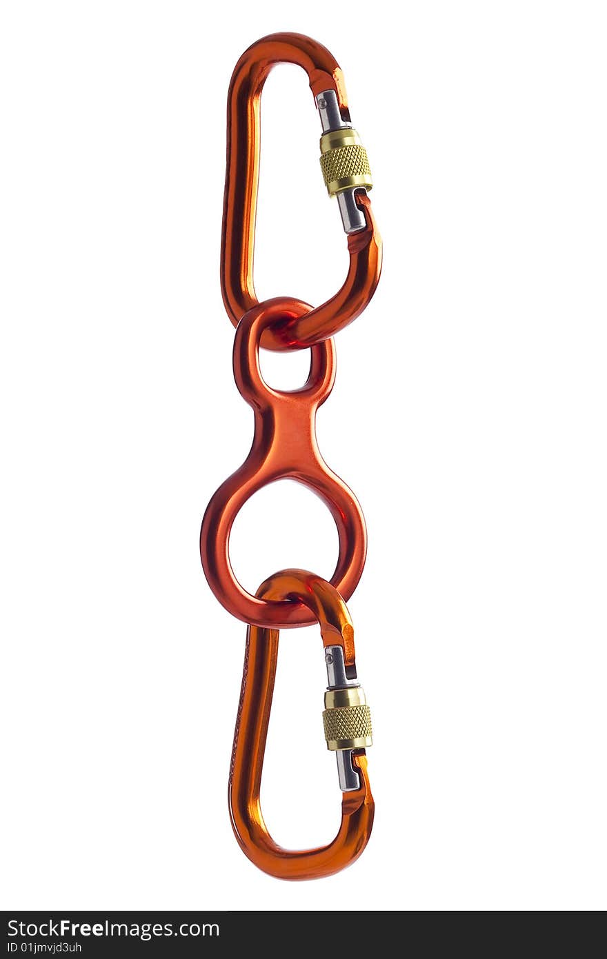 Carabiners Chained