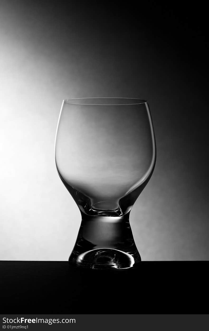 Empty glass