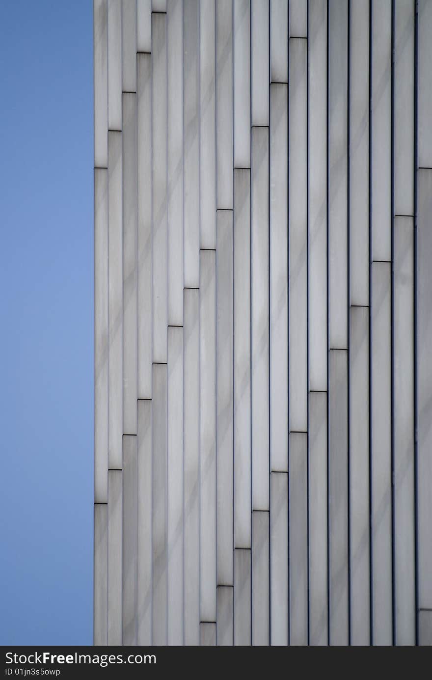 A detail of modern architecture