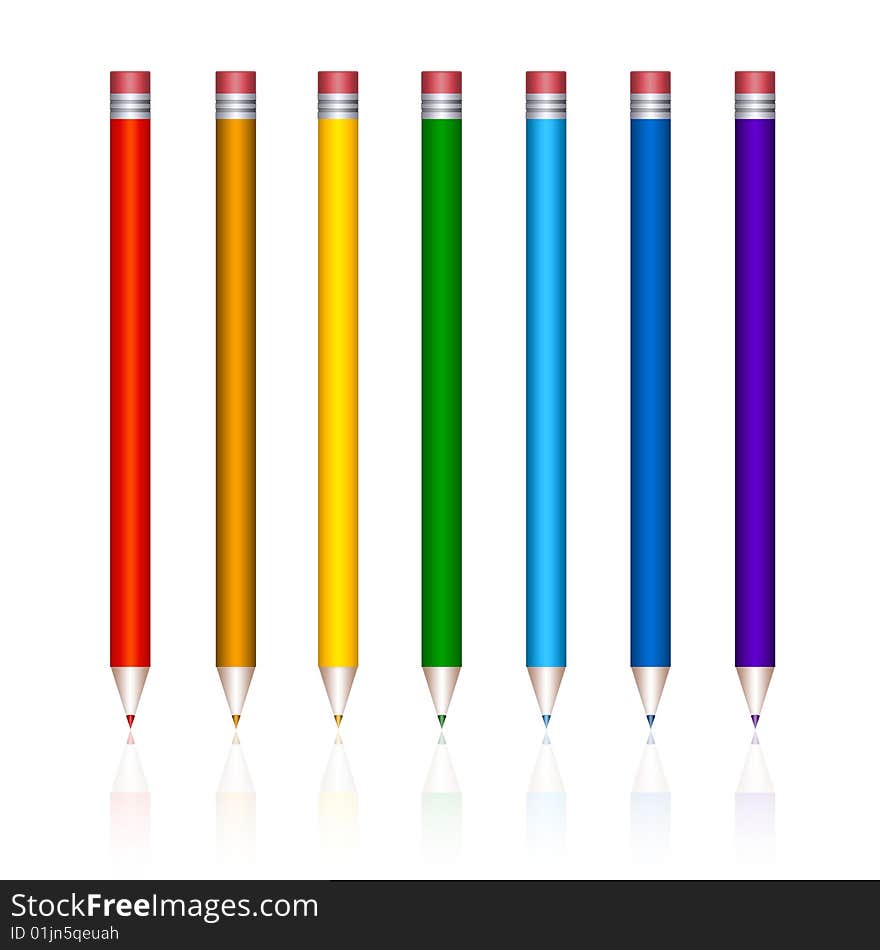 Varicoloured Pencils