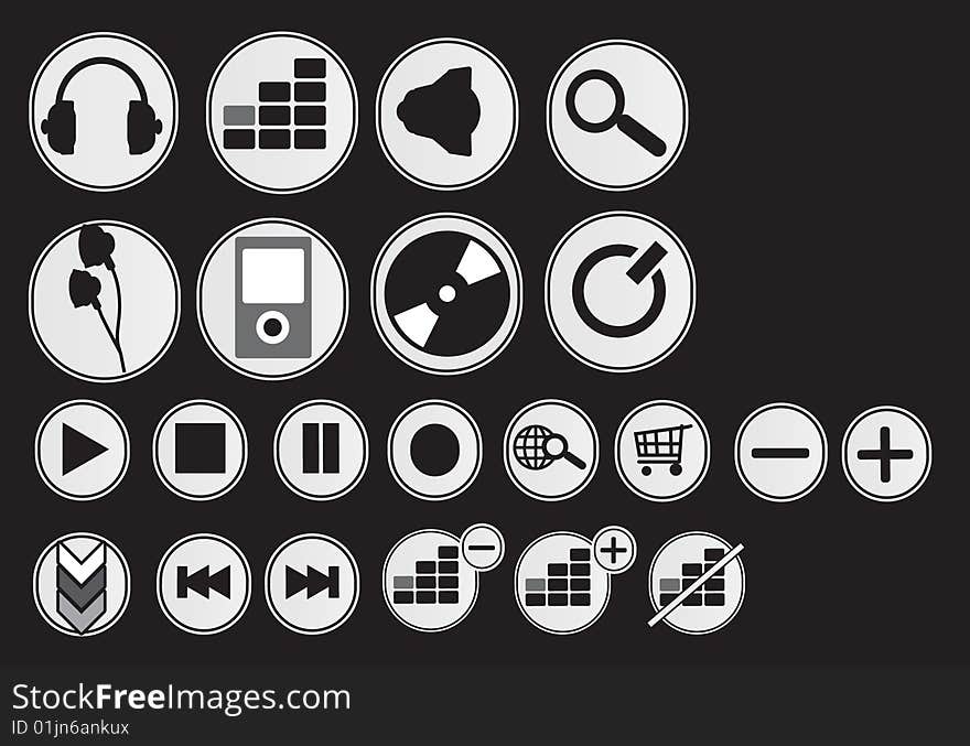 Audio icons