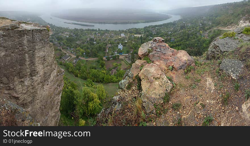 Beautiful summer panoram