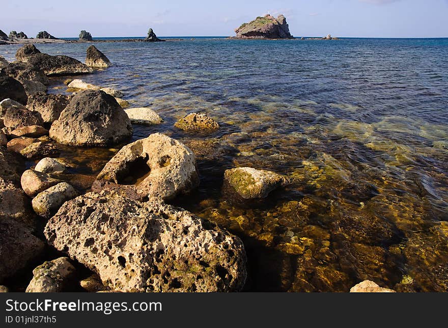 Small islands panorama, scenery view