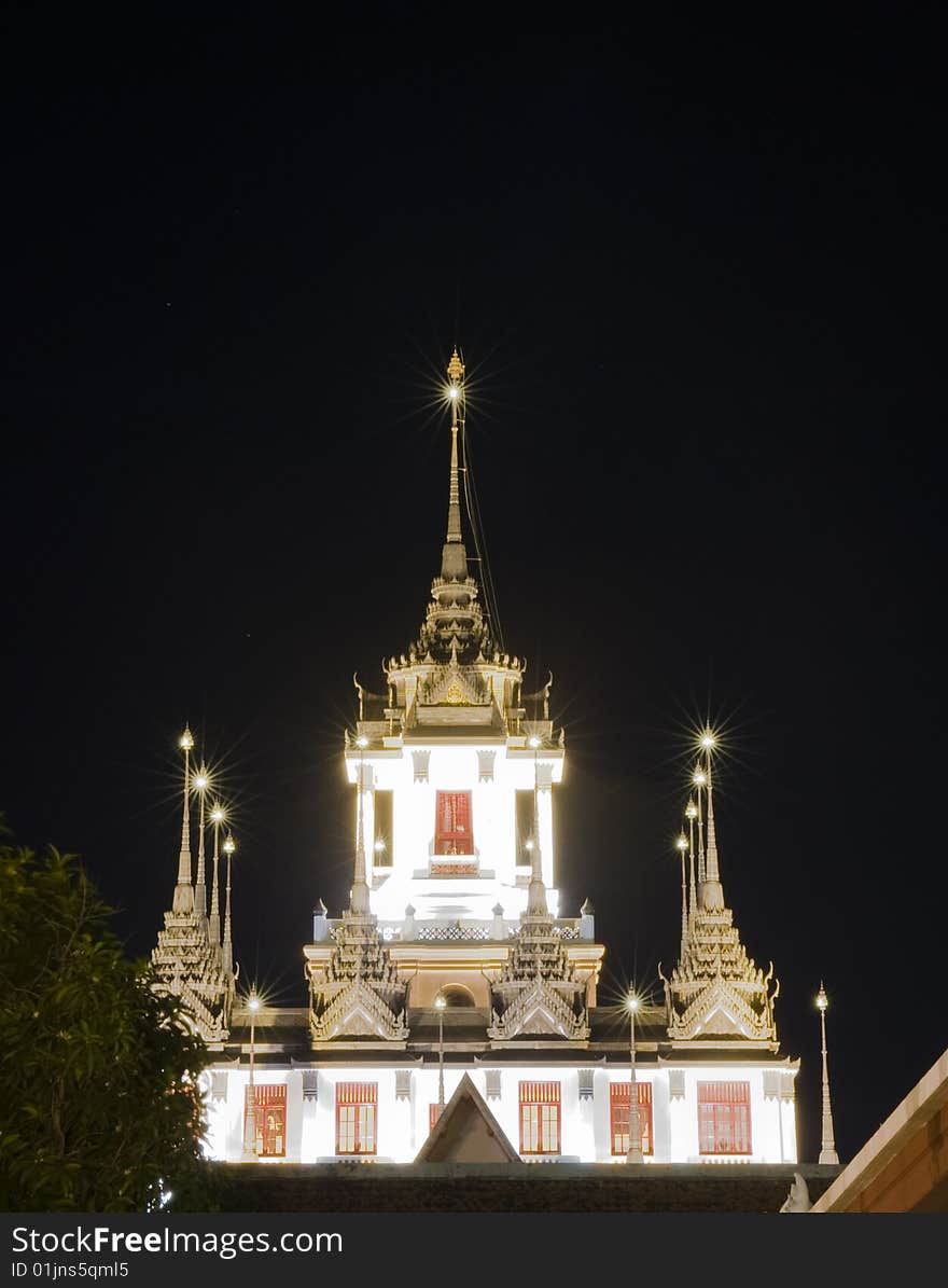 Old church in bangkok thailand