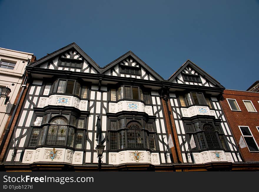 Old English Timber Buildings