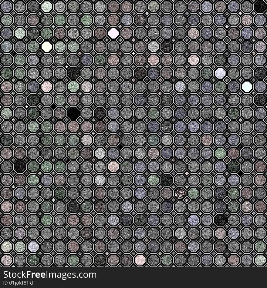 Grunge grey retro pattern