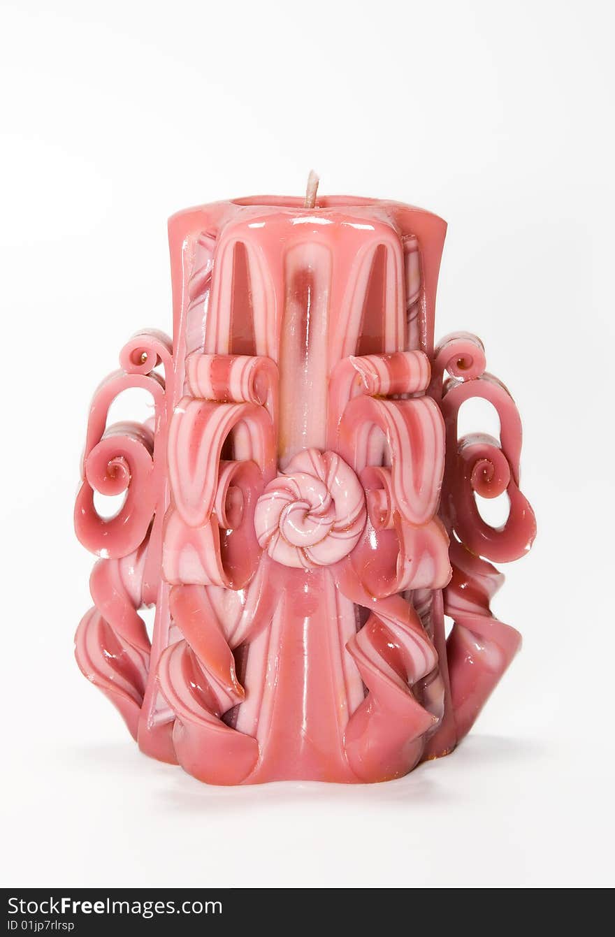 Rose Candle