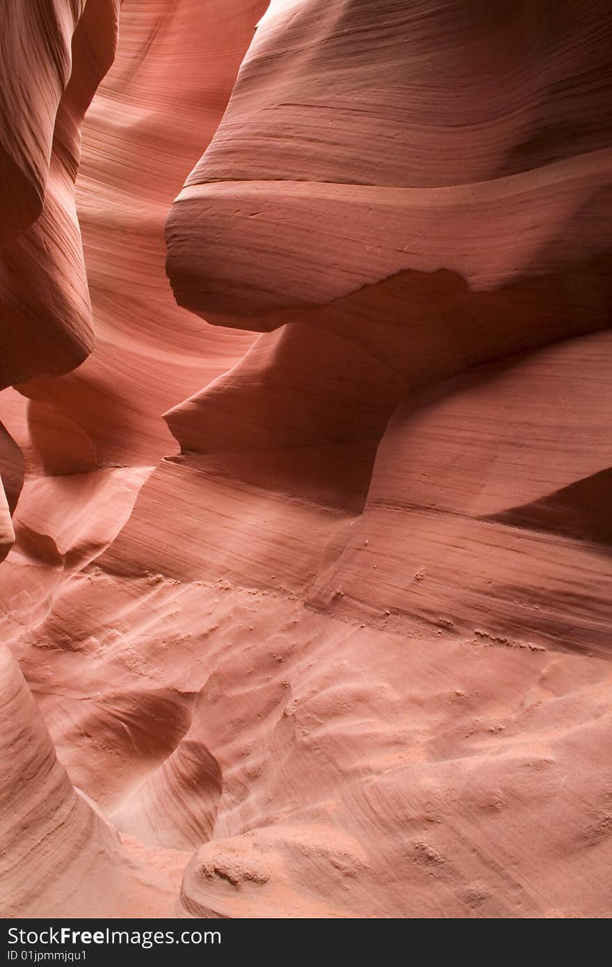 Lower Antelope Canyon is located in Page, Arizona and is one of the most popular tourist destinations in this state. Lower Antelope Canyon is located in Page, Arizona and is one of the most popular tourist destinations in this state.