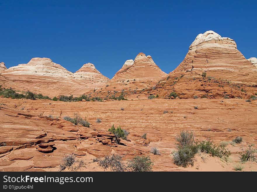 Redrock domes