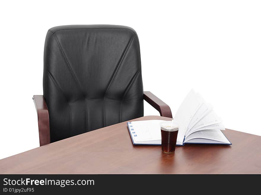 Armchair in a conference hall