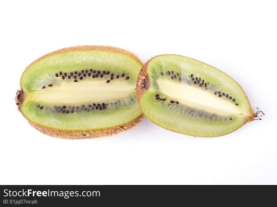 Sliced Ripe Kiwi