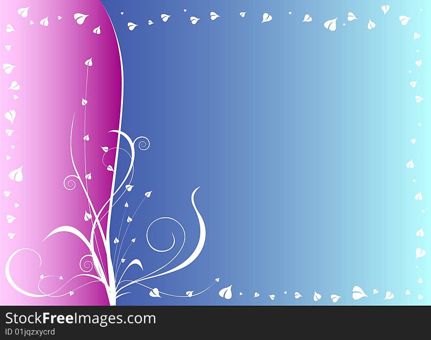 Vector figure of a background with elements design