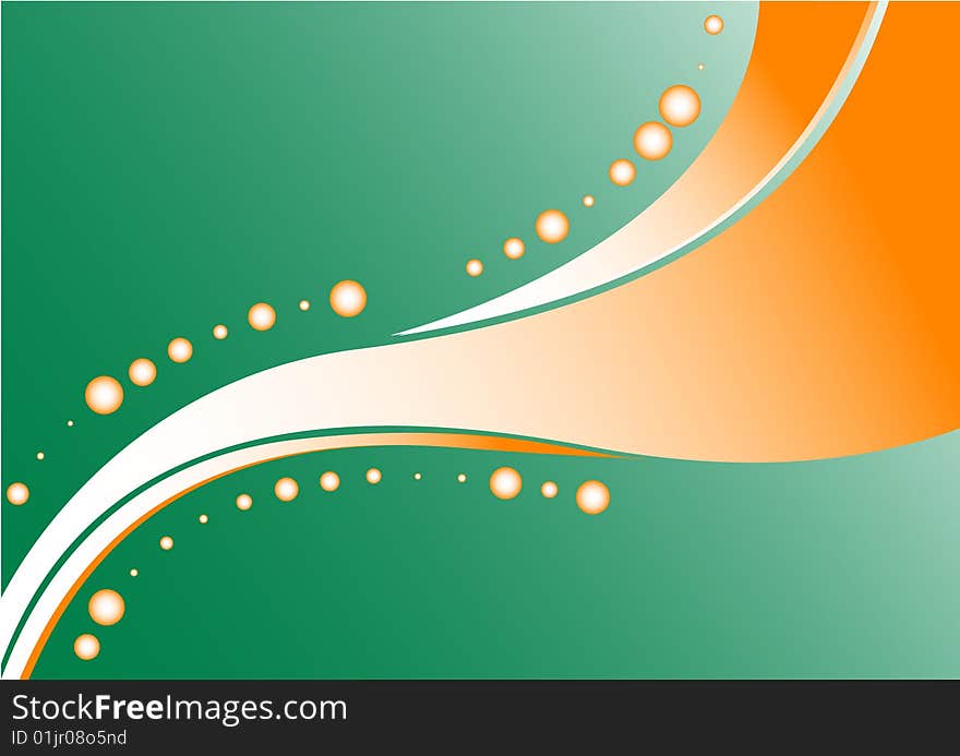 Vector figure of a background with elements design