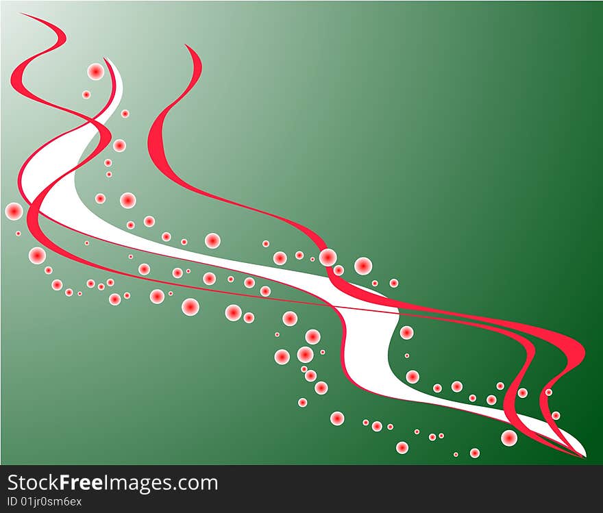 Vector figure of a background with elements design