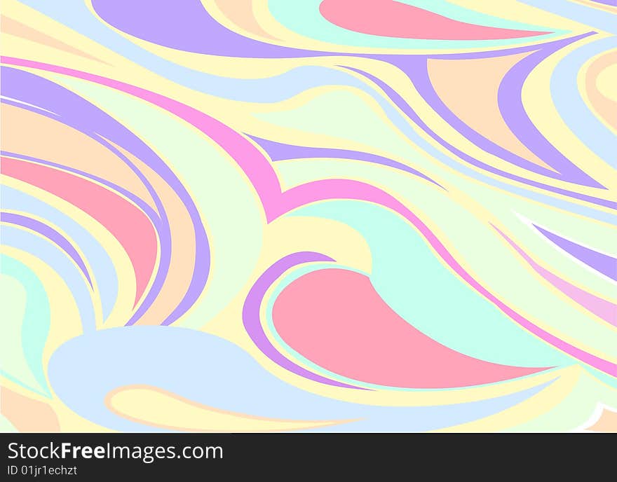 Vector background as color strips and lines. Vector background as color strips and lines