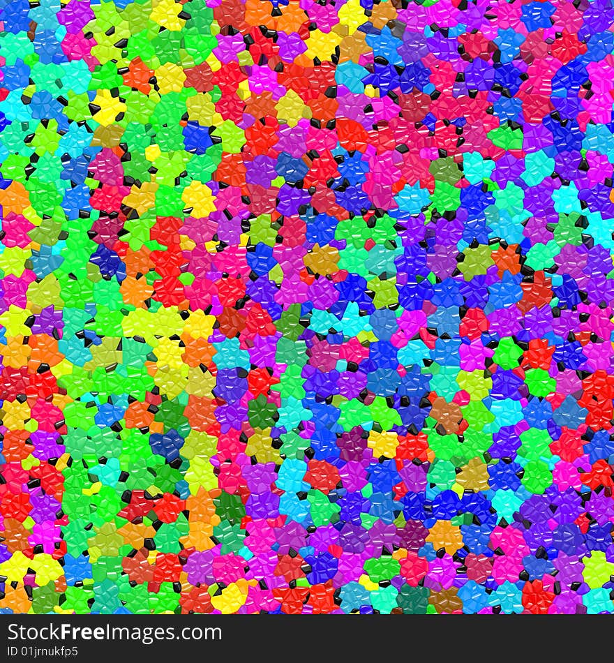 Abstract texture of vibrant colorful mosaic tiles. Abstract texture of vibrant colorful mosaic tiles