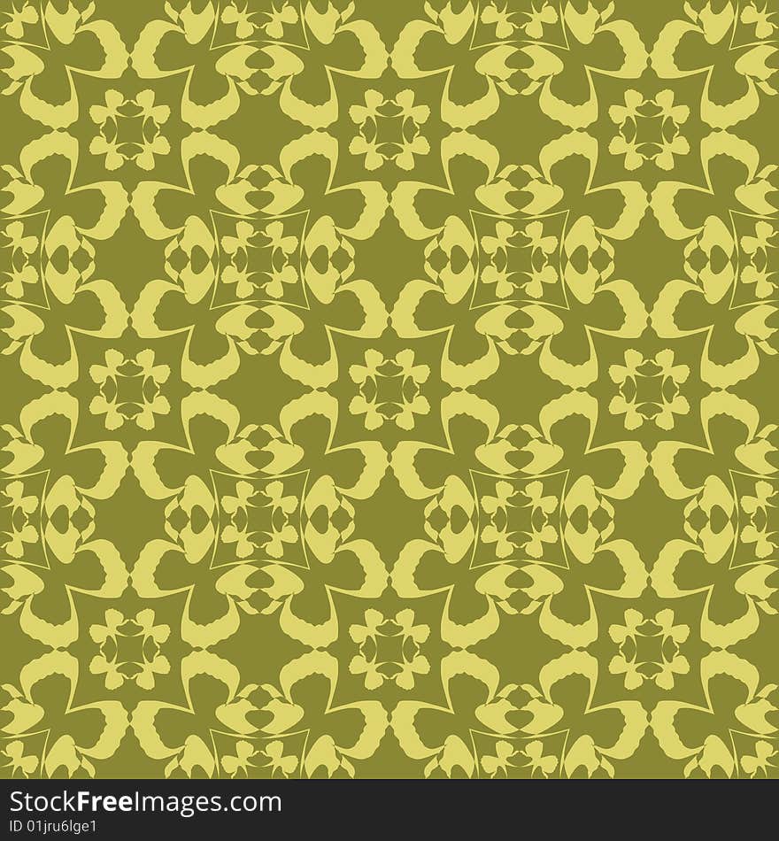 Green texture with abstract pattern