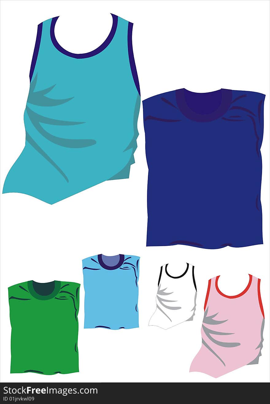 Vector Illustration Singlet