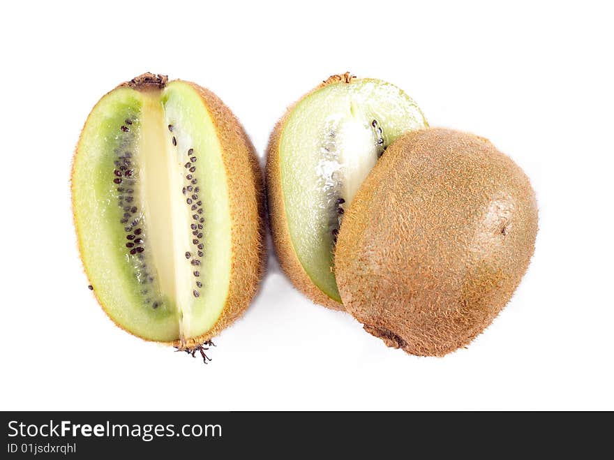 Sliced Ripe Kiwi