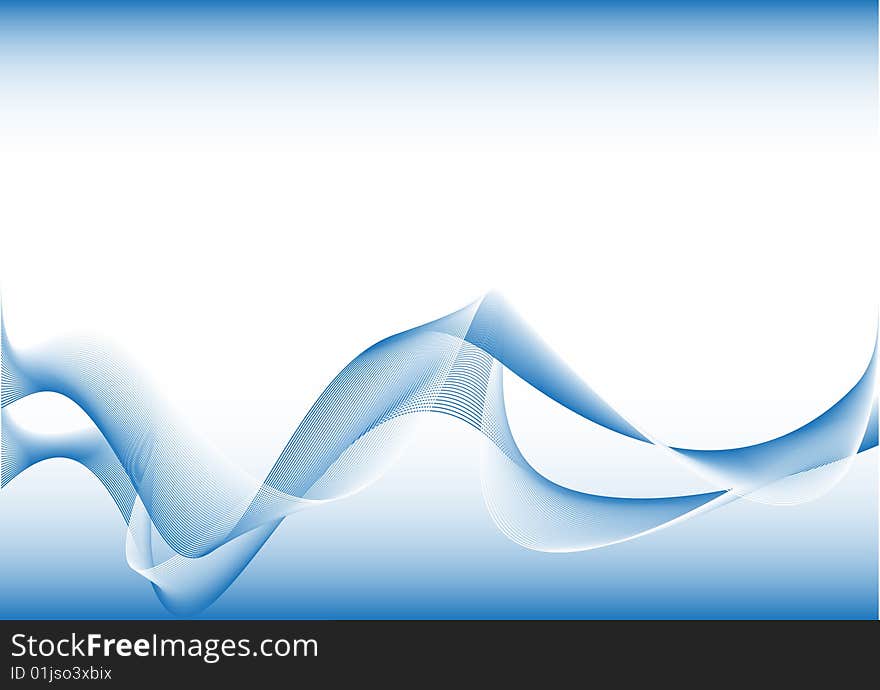 Blue abstract background with space for titles. Blue abstract background with space for titles