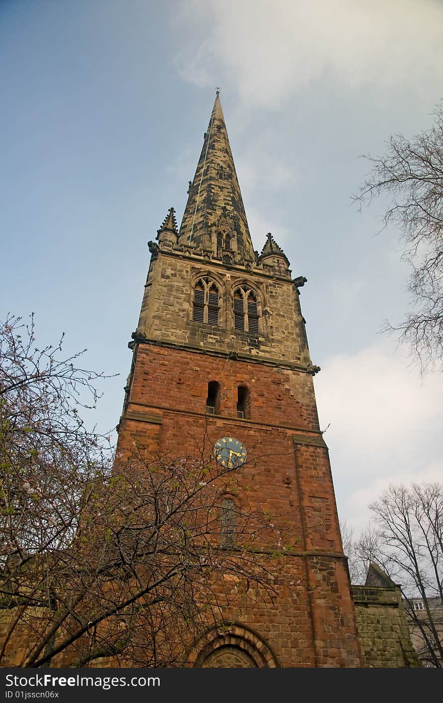 Tower of a shropshire church