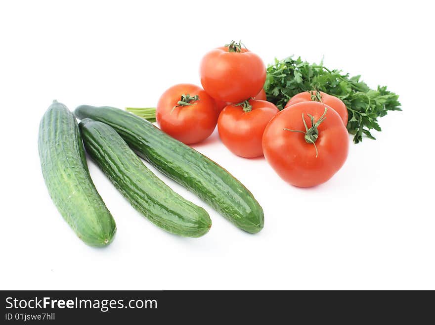 Cucumbers And Tomatoes