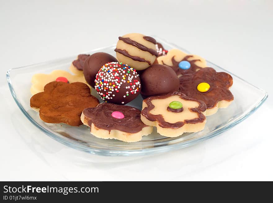 Some sweet and tasty marzipan cookies not only for christmas