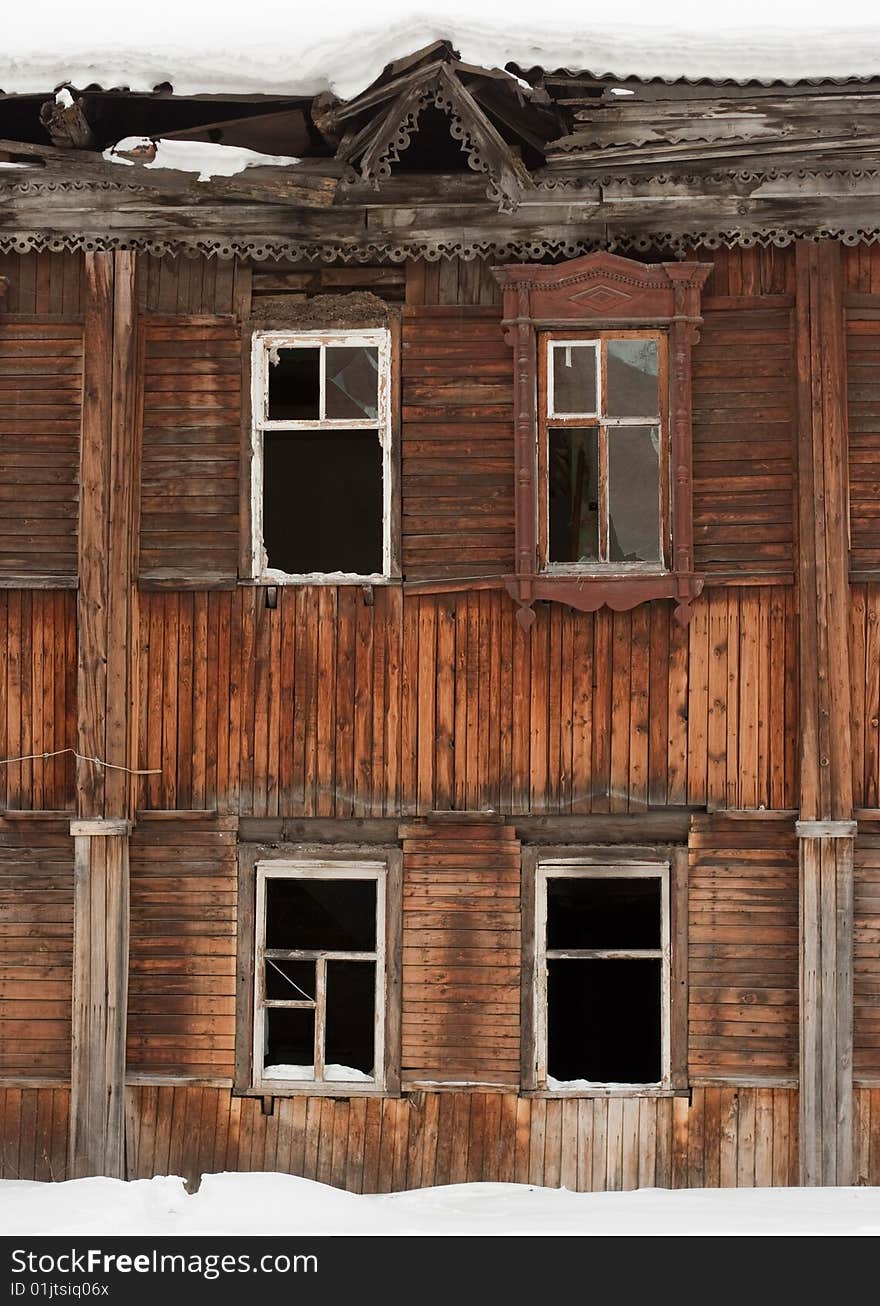 Deserted building