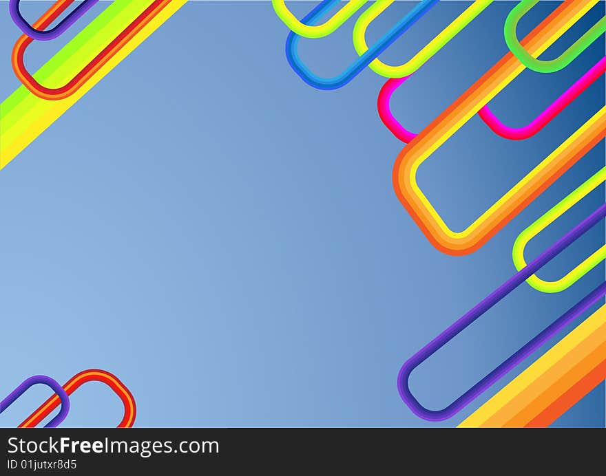 Retro background with stripes. Vector illustration.