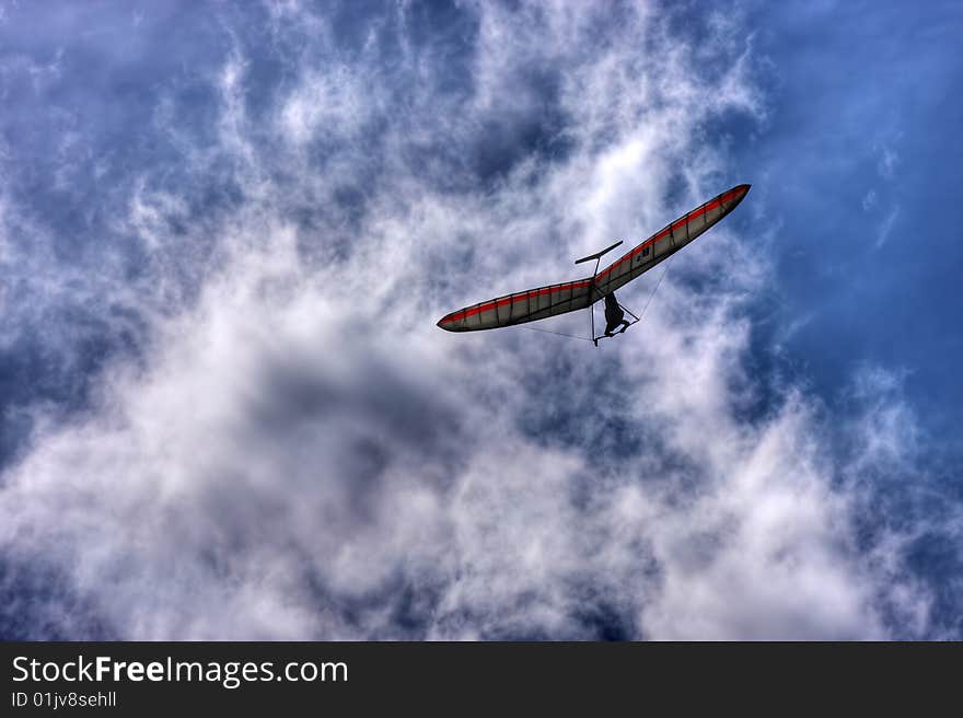 Man With Flying Wing