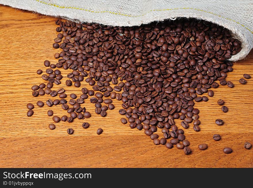 Close up of lots of espresso beans. Close up of lots of espresso beans