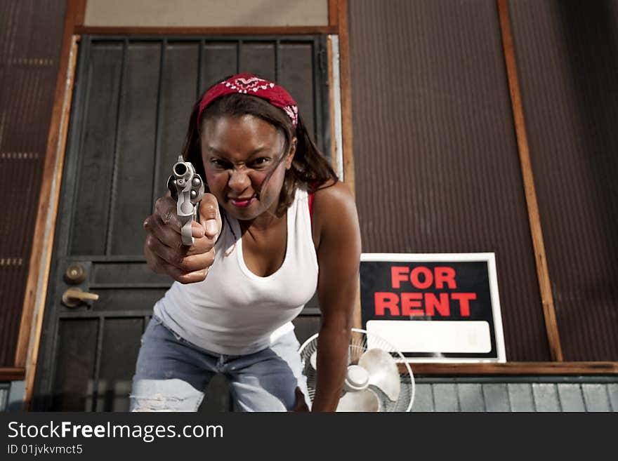 Woman With Gun