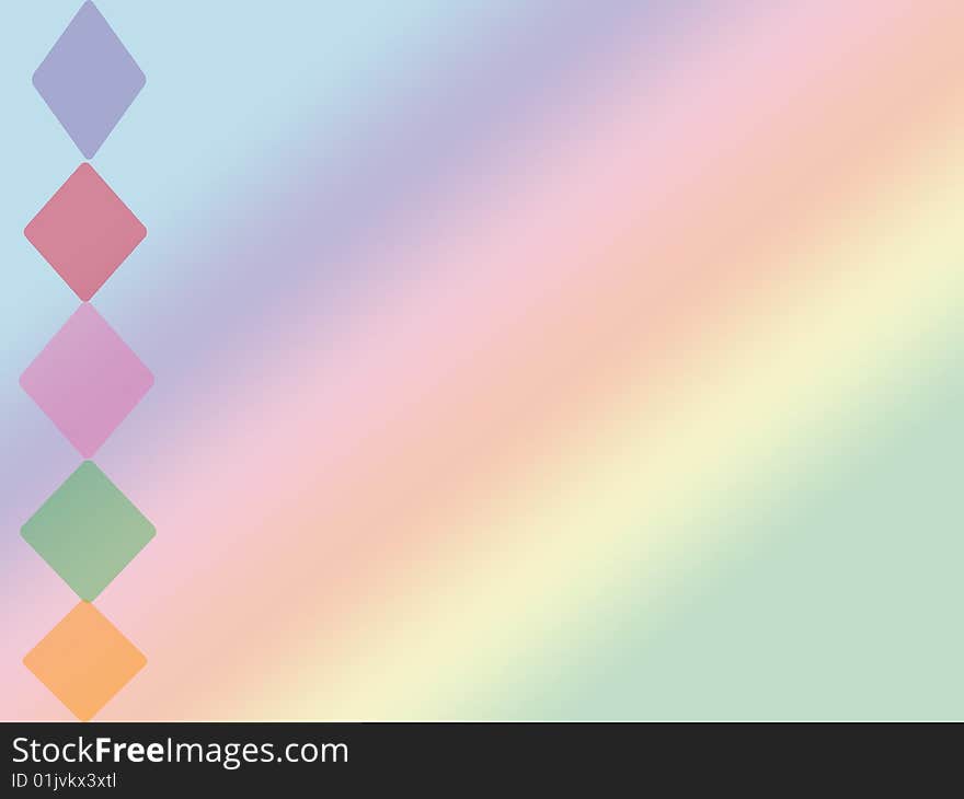 Abstract illustration generated in Photoshop using pastel colors. Abstract illustration generated in Photoshop using pastel colors.