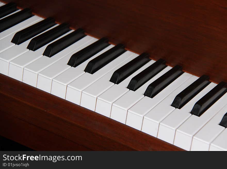 Piano keys