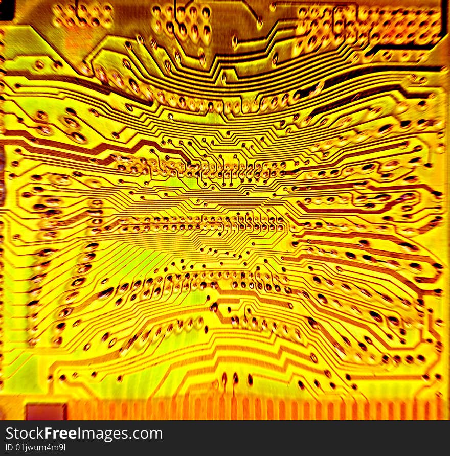 Electronic wiring,	
printed circuit board for digital connexion. Electronic wiring,	
printed circuit board for digital connexion