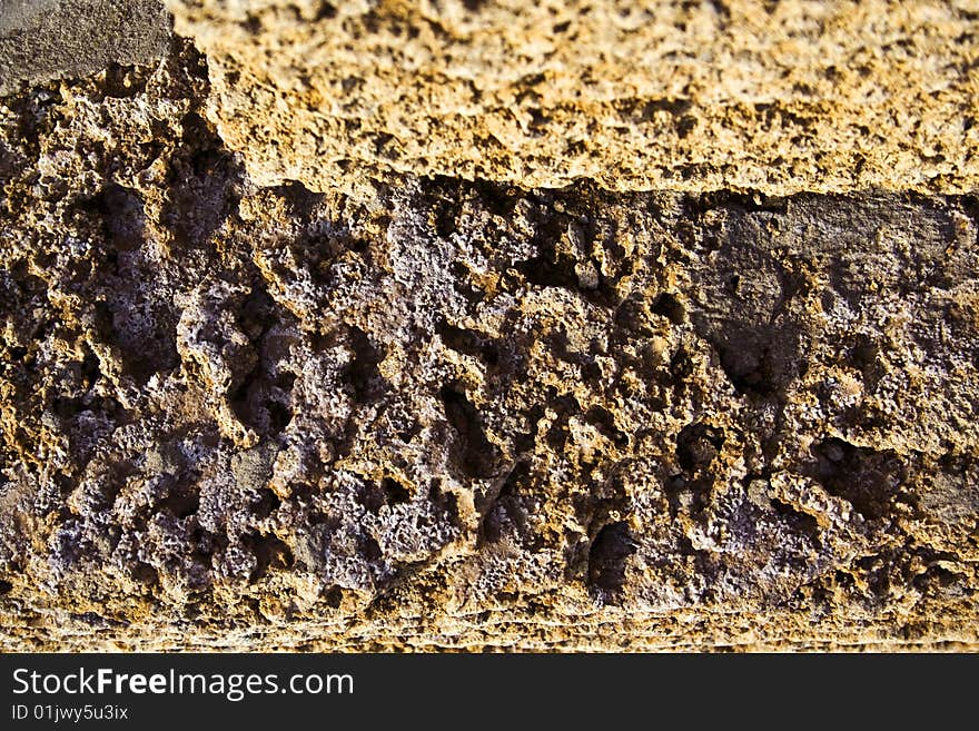 High resolution old scrubbed brick wall. High resolution old scrubbed brick wall